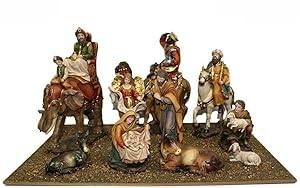 NATIVITA '10PZ 20 cm hl99455 – 2B Resin Painted