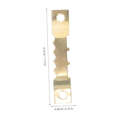 Image of Hemobllo 1set Double-Sided Sawtooth Hangers with Self-Tapping Screws for Easy Installation Rvs Boats Trucks Picture Frames and Wall Clocks Versatile Hanging Hardware for DIY Projects