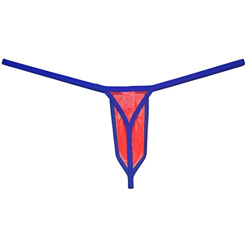 Men's See-through Bikini Tangas Light Lace String Thong Underwear Pouch T-back Minimal Coverage Male Underpants4