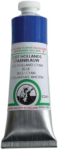 Old Holland : Classic Oil Paint : 40ml : Cyan Blue
