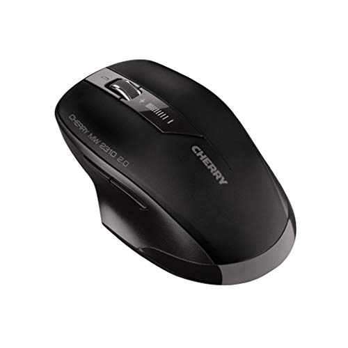 CHERRY MW 2310 2.0, Kabellose Optische Maus, Beidhändig Nutzbar, Schwarz – Ansicht 4