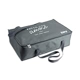 ZiiPa • Ofenabdeckung • Fontana • Schiefer • Schutzhülle • Wasserdicht • Einfacher Verschluss • 64 x 40 x 20,5 cm