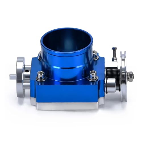 Cuerpo del acelerador 70mm y colector de admisión VR6970 azul