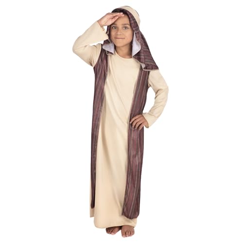 Bristol Novelty CC888 Shepherd Costume Medium: 116-128 cm Halloween