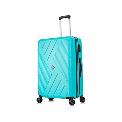 ATX Luggage Suitcase Large Expandable Durable ABS Hard Shell Suitcase with 4 Wheels and Built-in 3 Digit Combination Lock (Mint Green, 28 Inches,133.5 Liter) Cover