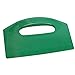 UltraSource Bowl/Bench Scraper, Green, 8.5" x 5.5"