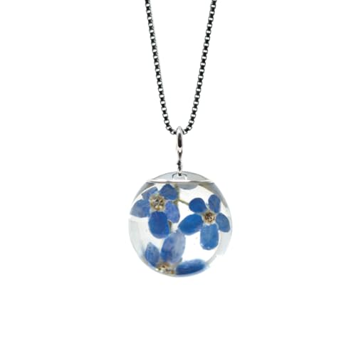 Blossom Gioielli - Collana Nontiscordardimè Classic - ARGENTO 925 - Handmade in Italy