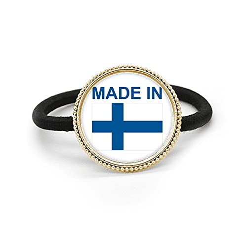 Coletero de metal plateado Country Love exclusividad finlandesa para peinados de alta gama
