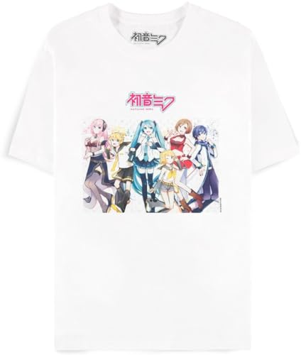Camiseta mujer Hatsune Miku Colourful Stage en coton