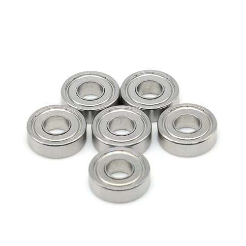 Roulements rigides à billes S698zz 8x19x6mm miniature étanche gorge profonde lot de 6