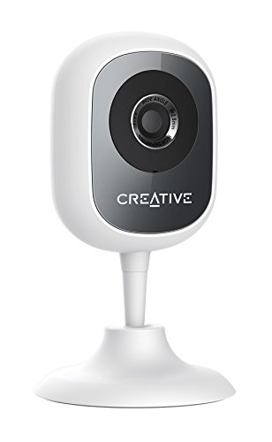 Preisvergleich Produktbild Creative Live! Cam IP SmartHD - WLAN-Überwachungskamera, weiß