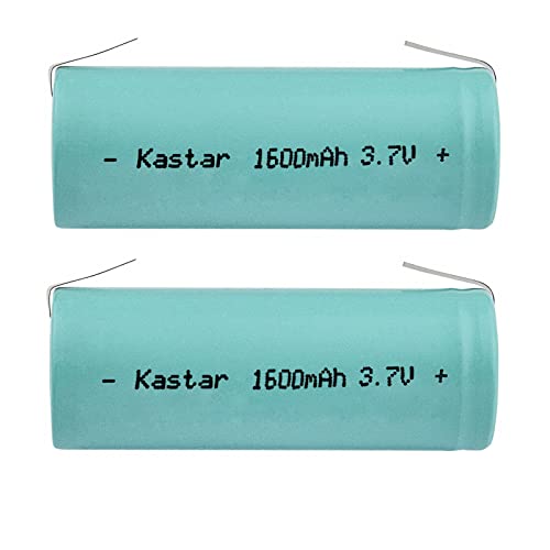 Kastar 2 Pcs Li-ion Battery Replacement for Philip, Philishave, Norelco 8892XL, HQ8894, 8894XL, 8895XL, HQ9100, HQ9140, HQ9160, 9160XL, HQ9170, 9170XL, 9170XLCC, HQ9190, 9190XL, HQ9190CC, 9195XL