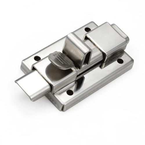 Boulon en acier inoxydable durable et loquet de porte au design épuré - 2