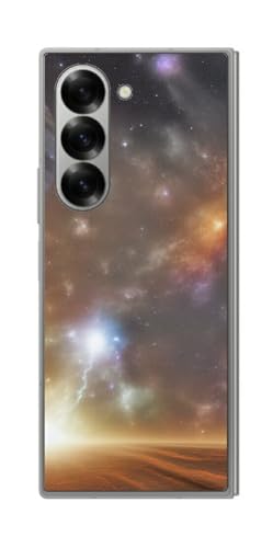 ClearView �T���X�� Galaxy Z Fold6�p �v�����g �w�� �ی� �t�B���� ���{�� AI�摜SS �F���̌i��6�iSpace view 6�j