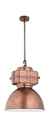 Preisvergleich Produktbild Trio Leuchten Pendelleuchte Maniac, kupfer antik 307300162