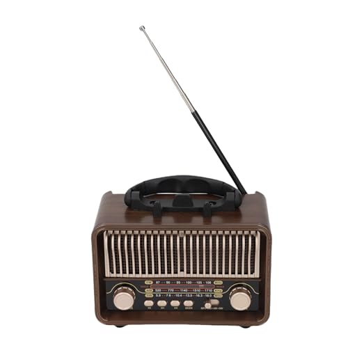 Radio portátil Asixxsix AM FM y onda corta recargable