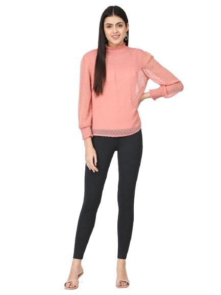 Image of Robinbosky Premium Stretchable Cotton Ankle Legging for Women | Suitable for Formal wear & Casual wear | High-End Elastic Makes The Leggings Squat Proof and Durable for Travel, Yoga, & Workout.
