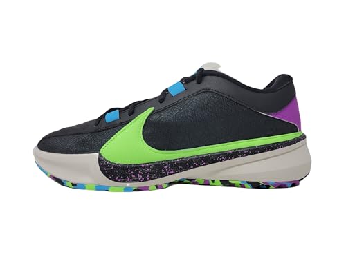Nike Men's Zoom Freak 5 Basketball Shoes, Black/Phantom-Fuchsia Dream, 10 M US