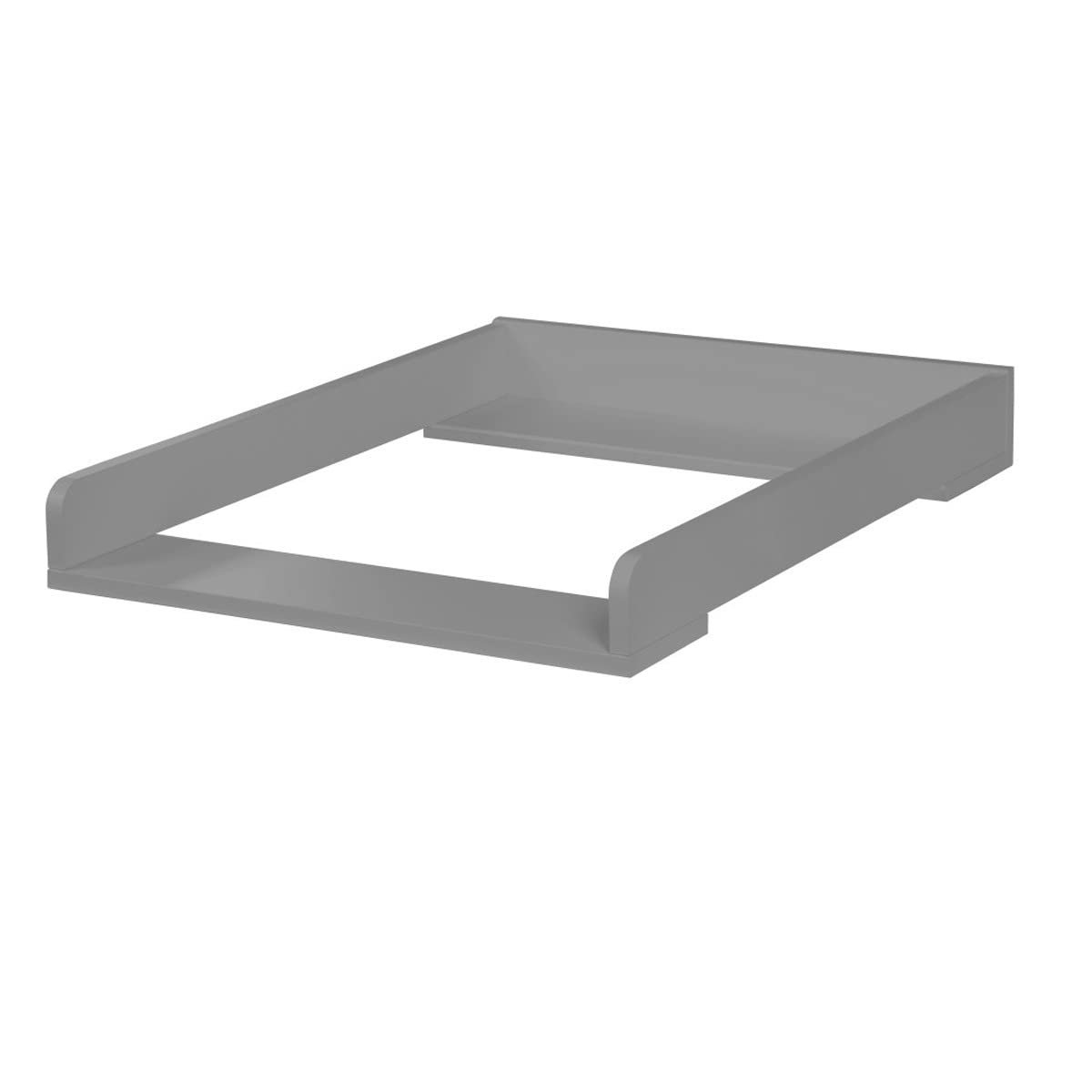 PAULINE - Cassettiera con fasciatoio rimovibile, in legno, colore: grigio