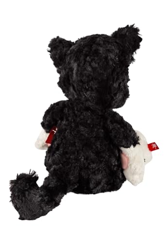 SIGIKID 52842 Stoffi Kater Minnie Plüschtier aus dem Kinderbuch: Die Stoffis; Kuscheltier zum Spielen, Schmusen, Sammeln für Babys und Kinder von 0 bis 8 Jahren