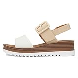 Heavenly Feet Pistachio Womens Nude Wedge Sandal - Size 8 - Pink