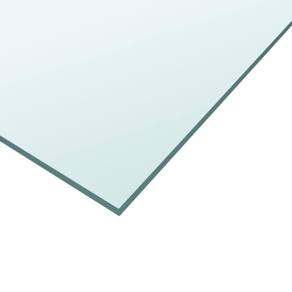 Dessus de table Transparent 50x50 cm Verre trempé