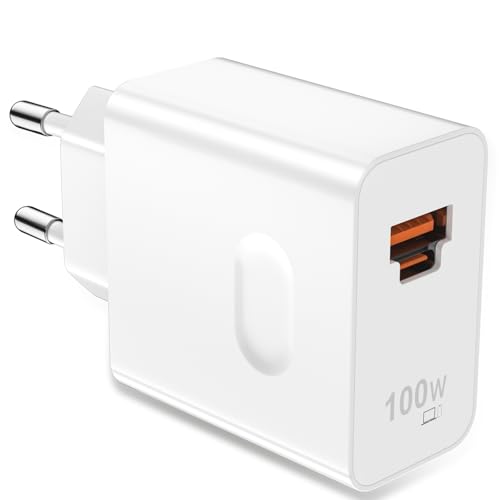 100W Caricatore per Honor 400 Pro 200 Magic 8 7 Pura 70 Pro, Ricarica rapida Spina Adattatore di Caricabatterie Mobile per Honor Magic6 RSR MagicPad2 X9c 90 70 Magic 7 Lite MagicV5