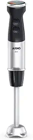 Mixer Misturador Arno Quick Chef+ MX41, 500W, Inox e Preto, 20 Velocidades, Painel Digital, Modo Silencioso e 3 Acessórios, 220V