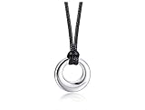 MATERIALES - El colgante y la cadena de acero inoxidable 316L nunca se oxidarán, corroerán, oxidarán ni mancharán. El tornillo y la junta de goma aseguran un sello hermético para mantener las cenizas de su mascota o urna humana. Es un metal increíble para joyería que durará para siempre al igual que el recuerdo que representa.