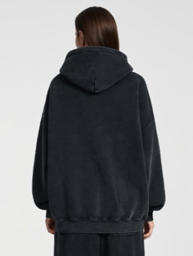 Mens Oversized Zip Up Hoodie Women Acid Wash Hoodie Heavyweight Fleece Full Zipper Vintage Sweatshirt4