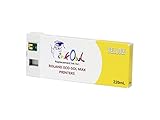 InkOwl Compatible Ink Cartridge Replacement for Roland ECO-SOL MAX Printers ESL3-YE (220mL, Yellow) - USA-Made Ink
