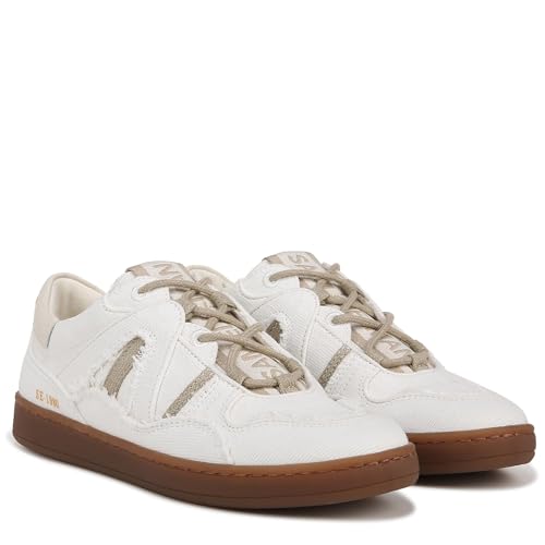 Sam Edelman Women's Jayne Sneaker White/Stone Grey 6 Medium