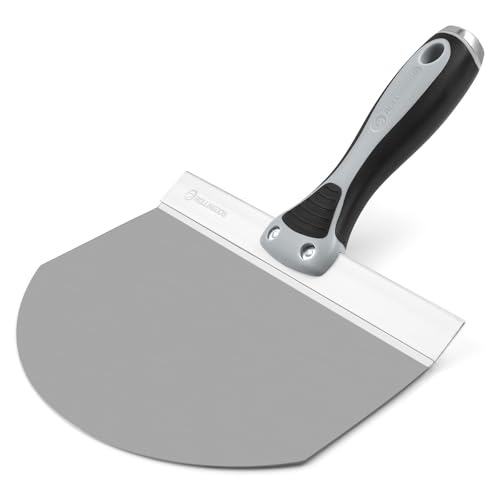 ROLLINGDOG 8 Inch Bucket Trowel for Plaster and Drywall Stainless Steel