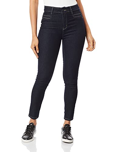 Calças cigarrete, Sawary Jeans, Feminino, Indigo, 40