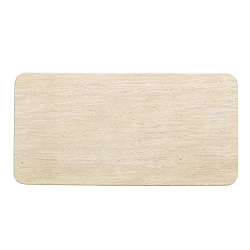 Bowery Hill Wood 3-Piece Coffee Table Set In Natural Tone Finish #TOP4