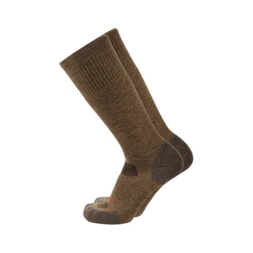 GRIP6 Wool Boot Socks - Merino Wool Socks Made in The USA - Lightweight Wool Hiking Socks - Warm Boot Socks for Men and Women