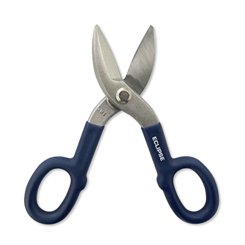 Eclipse Professional Tools ECTS7 7" (180mm) Tin Snips, Blue - Image 2