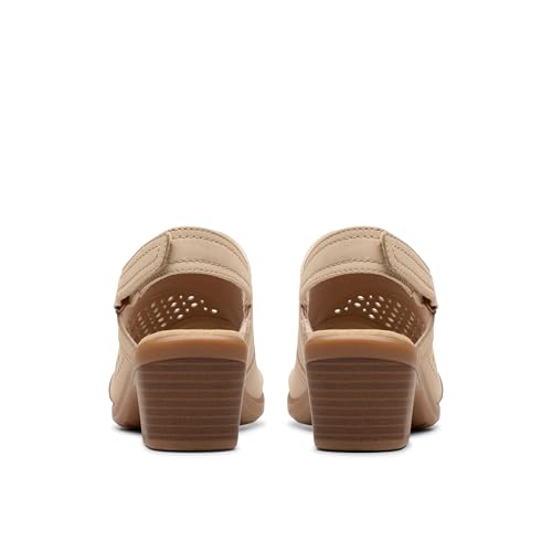 Image of Clarks Women's Emily2 Mist Heeled Sandal | Casual Sandals