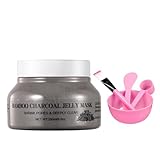 250ml Professionelle Jelly-Maske-Pulver, Feuchtigkeitsspendendes Gel-Pulver, inklusive Schale,...