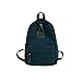 Produktbild IQQI Rucksäcke Deep Green Studenten Wandern Daypack Rucksack Wasserdicht Leichte beiläufige Kratzer beständig für Schule, Camping.
