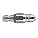 Tool Daily Pressure Washer Sewer Jet Nozzle, Quick Connect Drain Cleaning Water Nozzle, 1/4 Inch 5000 PSI Orifice 0.7mm