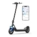 NIU 100P Electric Scooter for Adults with Suspension- 600W Max Power, 18 Miles Range, Max Speed 17.4MPH, Dual Brakes, Easy Folding Commuting E-Scooter, Bluetooth Connectivity, UL Certified