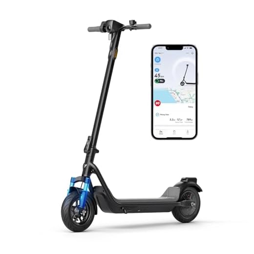 NIU Electric Scooter for Adults - Front Suspension, 600W Max Power, 18 Miles Range, Max Speed 17.4MPH, 9.5'' Pneumatic Tires, Dual Brakes, Easy Folding Portable Commuting Escooter, UL Certified