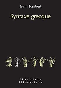 Livres Couvertures de Syntaxe grecque