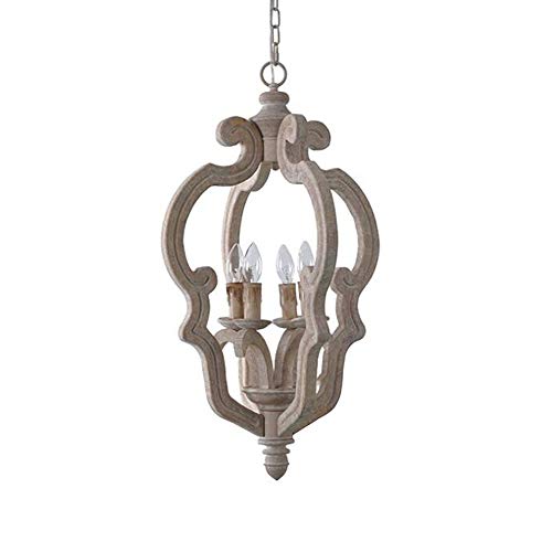 Plafond light vintage et lanterne de bougies de chambre E14