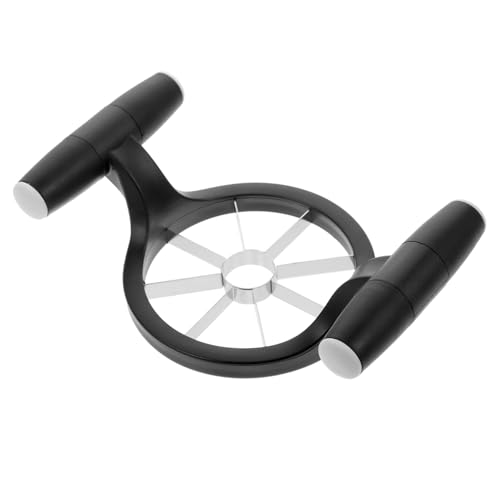 Cabilock 1Pc Multipurpose Fruit Cutter Black Pear Cutting Tool for Easy Slicing Lightweight Kitchen Gadget for Healthy Snacks and Housewarming