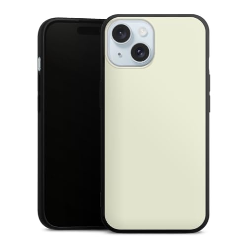 Coque silicone Apple iPhone 15 souple vert clair motif appareil cuisine DeinDesign