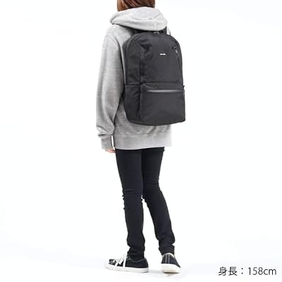 Pacsafe Metrosafe X Anti Theft 20L Backpack - with Padded 15 Laptop Sleeve, Black