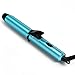 FARERY Travel Size Mini Curling Iron, 100-240V Dual Voltage 1 Inch Ceramic Mini Hair Curler, Travel Curling Iron for Short Hair Infused with Keratin & Argan Oil, with Storage Bag, Blue