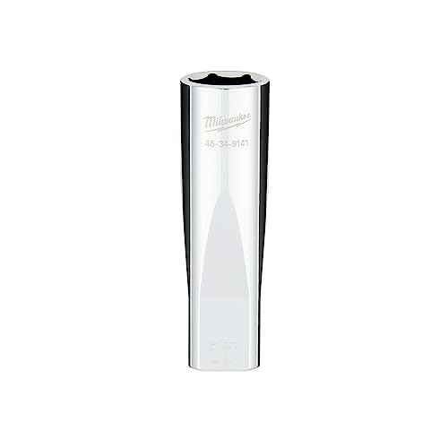 SOCKET DEEP CHROME 1/2INX17MM